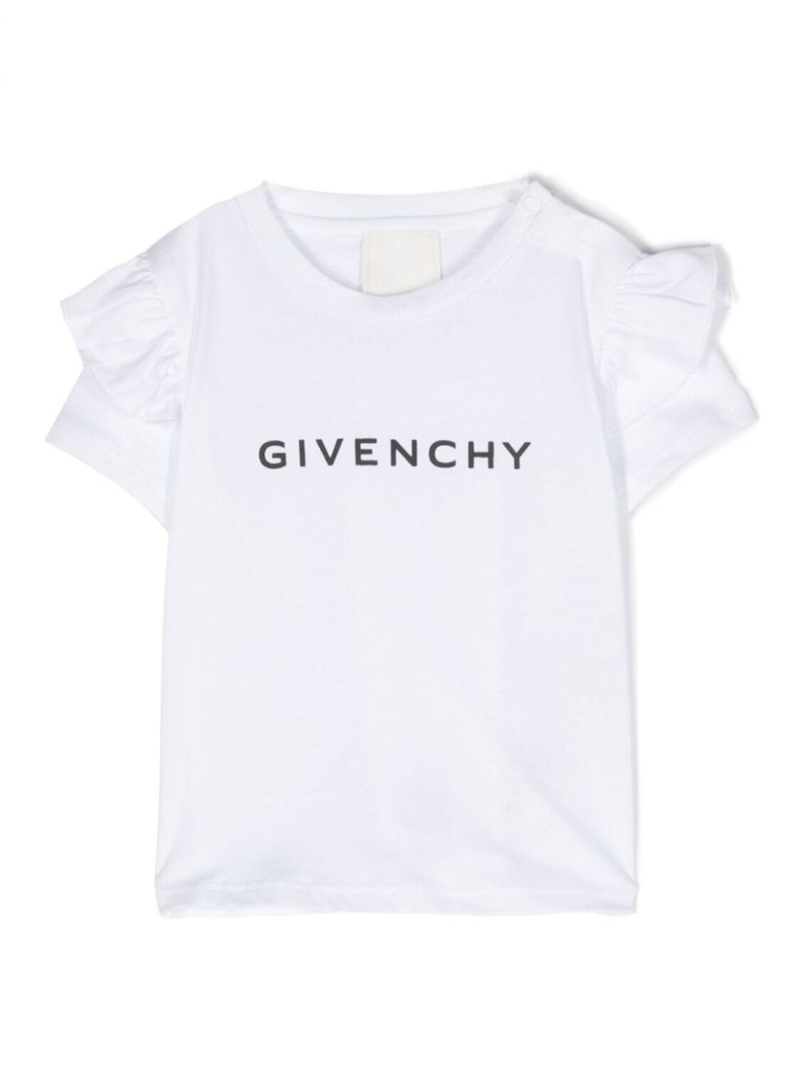 

Givenchy Kids футболка с логотипом, белый