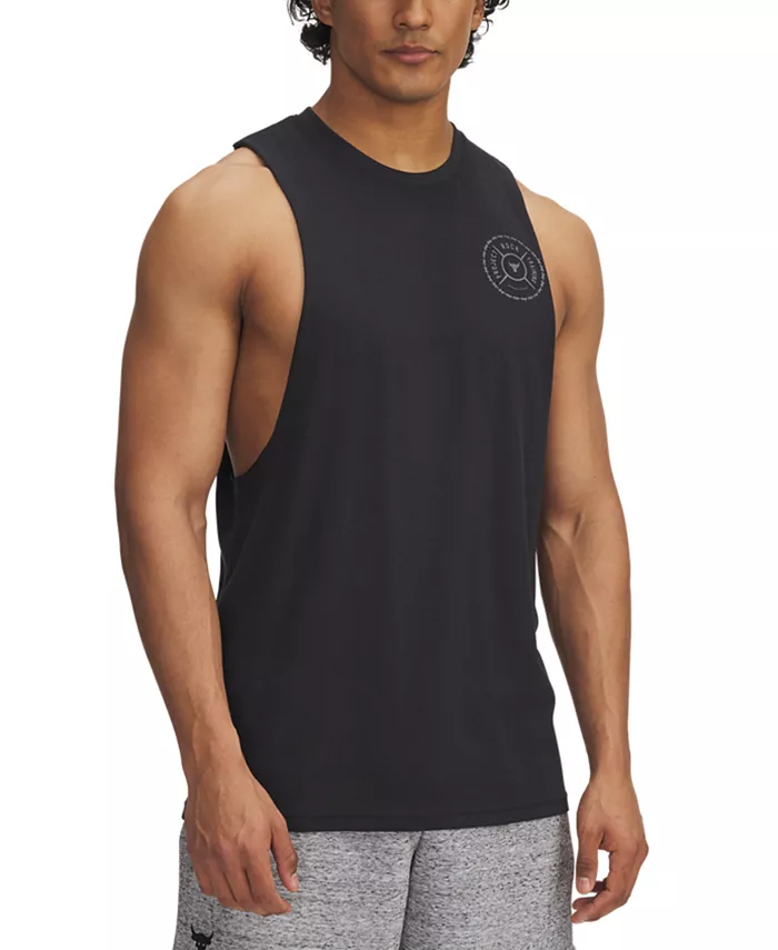 

Мужской топ без рукавов Project Rock Brahma Bull Under Armour, черный
