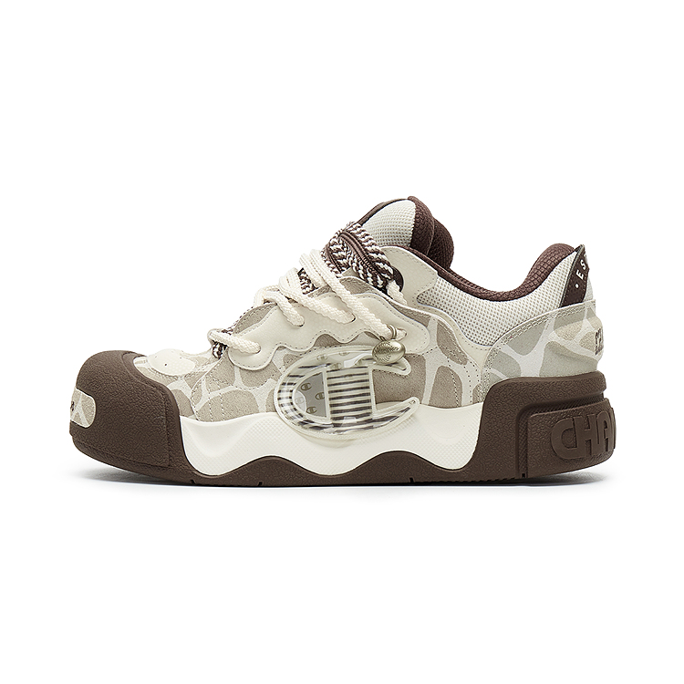 

Champion Кроссовки Puff Head Shoes AutoSkate V1 Low-Top для скейтбординга, мужские, льняные/барочные, коричневые