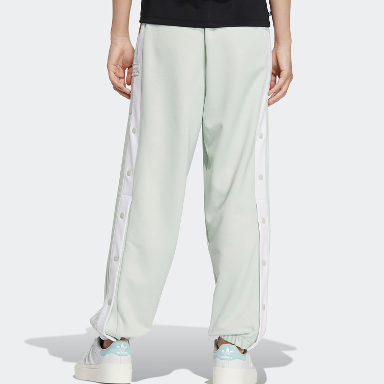 ADIBREAK PANTS Вязаные спортивные штаны Женские Льняной зеленый Adidas Originals — фото 4