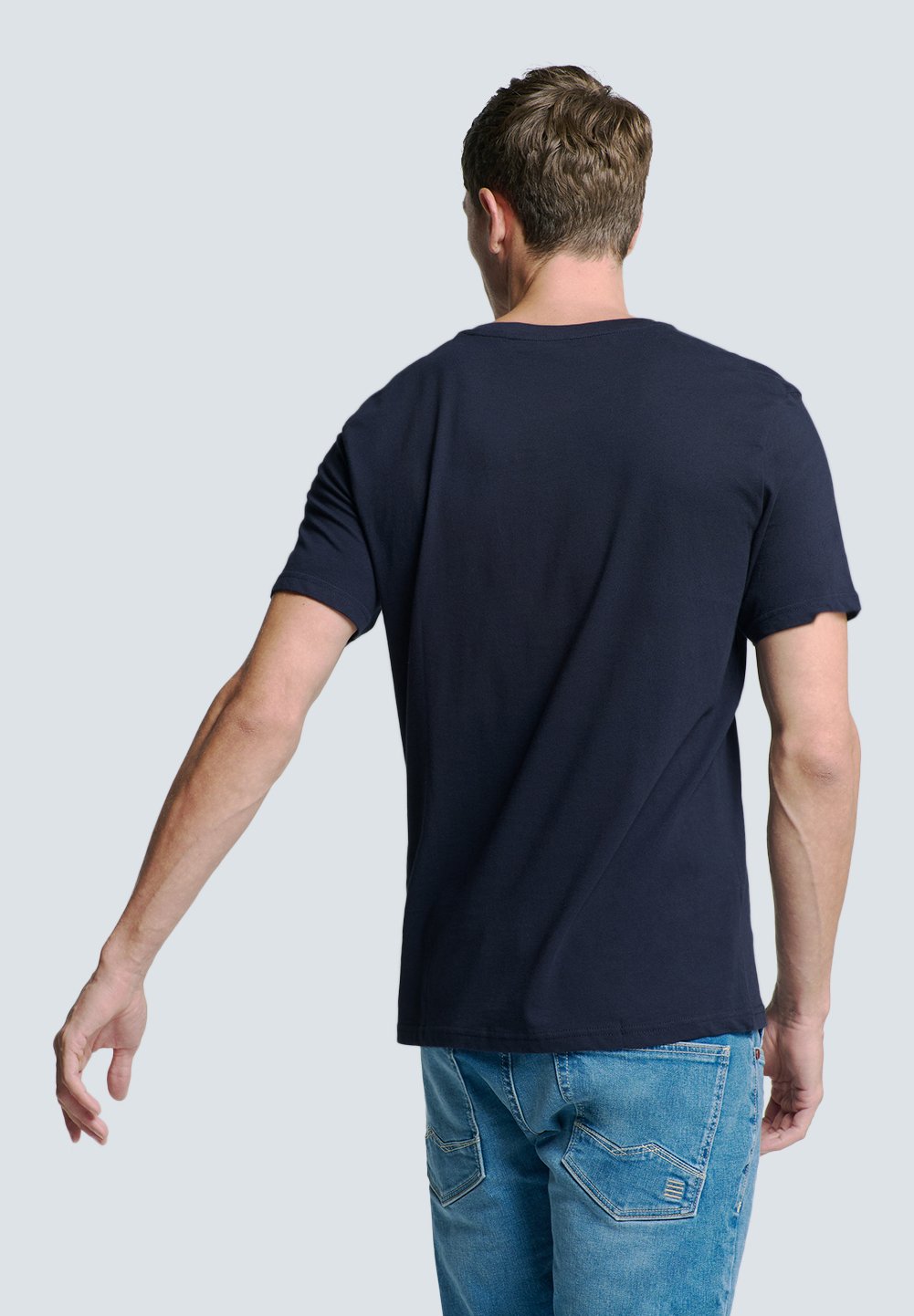

Базовая футболка ROUNDNECK NO EXCESS, синий