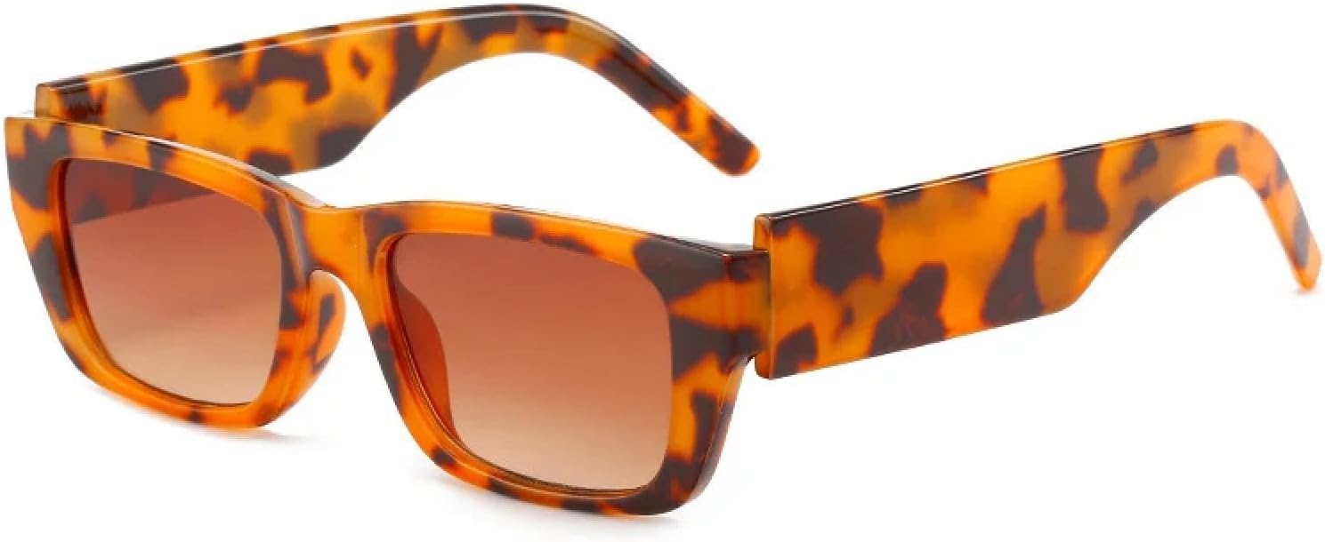 

Модные солнцезащитные очки класса люкс для мужчин и женщин, классические очки для активного отдыха, путешествий, вождения, защита от УФ-излучения UV400 TKKTLLT, Flower Gradient Tea