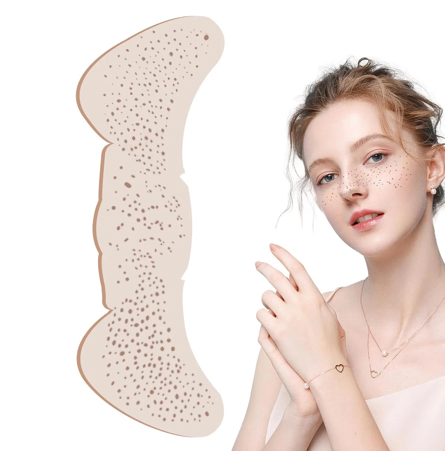 Патчи для лица с блестками Gold Glitter Generic, 10 шт