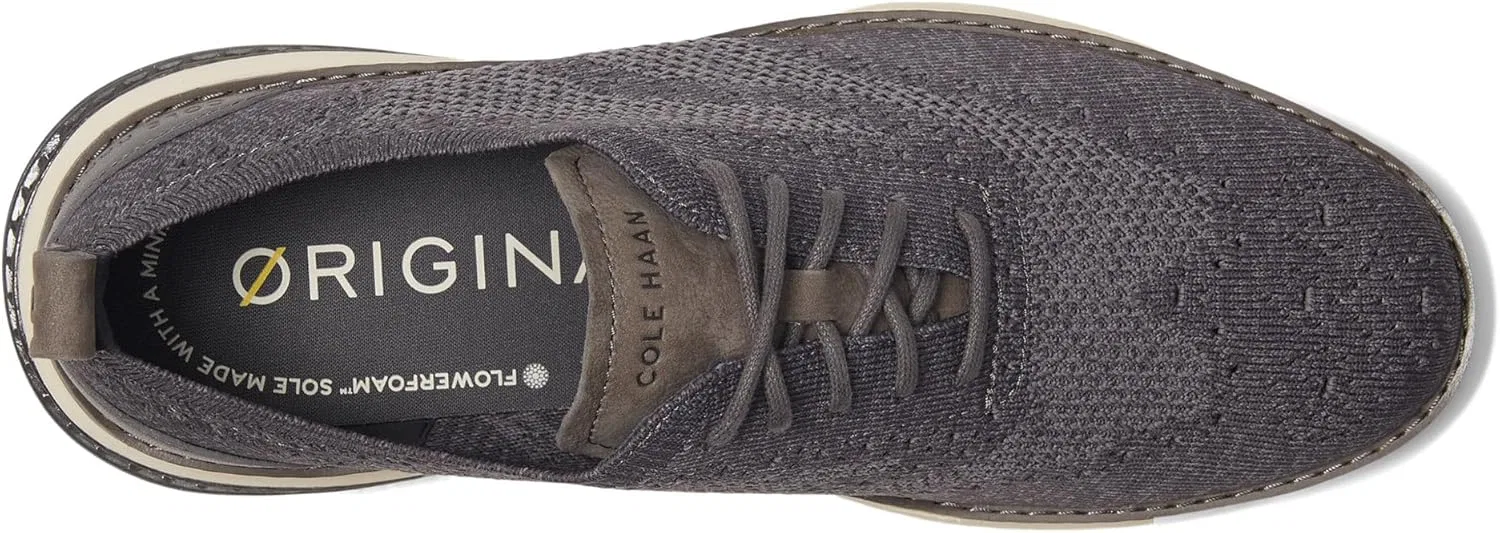 Мужские оксфорды Cole Haan OG Energyweave Stitchlite Wing, Stormcloud Ironstone Ivory — фото 2
