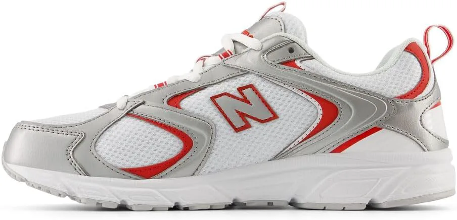 Мужские кроссовки New Balance 408 V1, белый/металлик/красный — фото 2