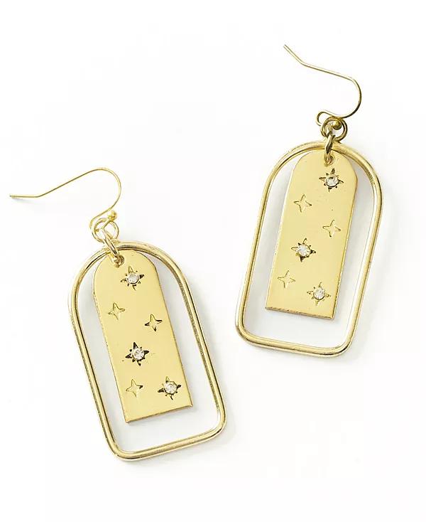 

Серьги Sitara в форме звездной арки Matr Boomie, brass