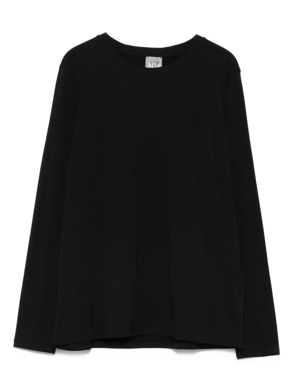 

Топ с длинными рукавами MAX MARA, черный