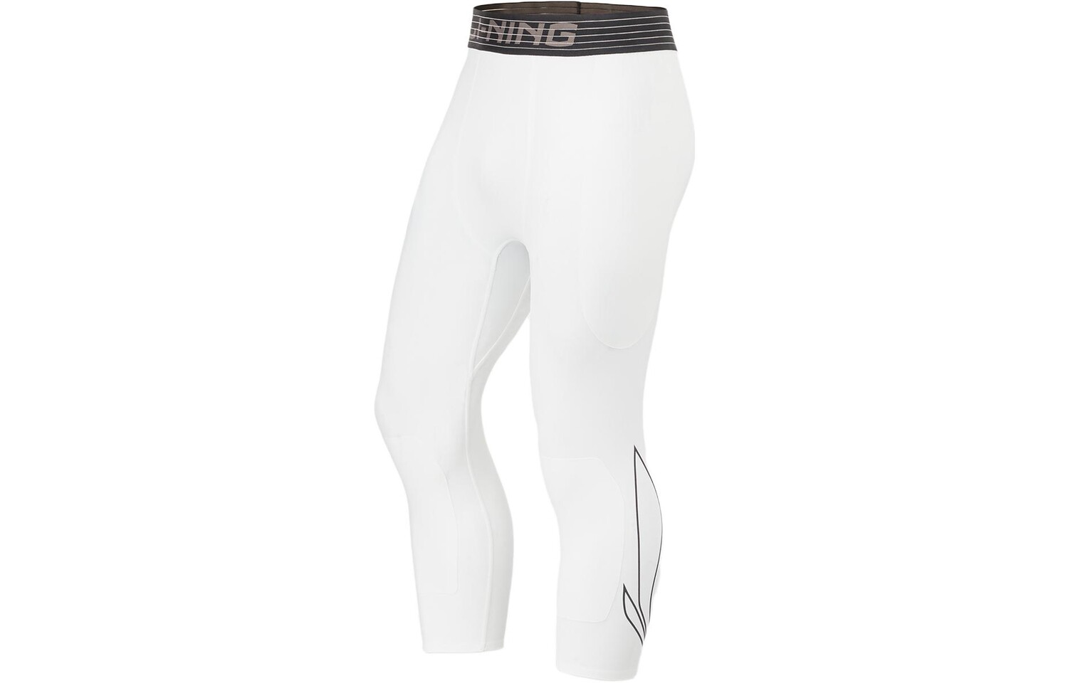 

CBA Коллекция Спортивные Штаны Мужские Базовые Белые Lining, белый