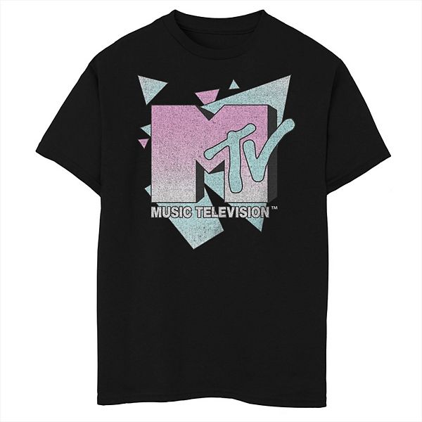 

Футболка с принтом хаски и геометрическим фоном MTV для мальчиков Licensed Character