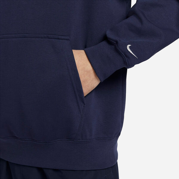 Толстовка с капюшоном track club dri fit трикотажные беговые Nike, синий — фото 3