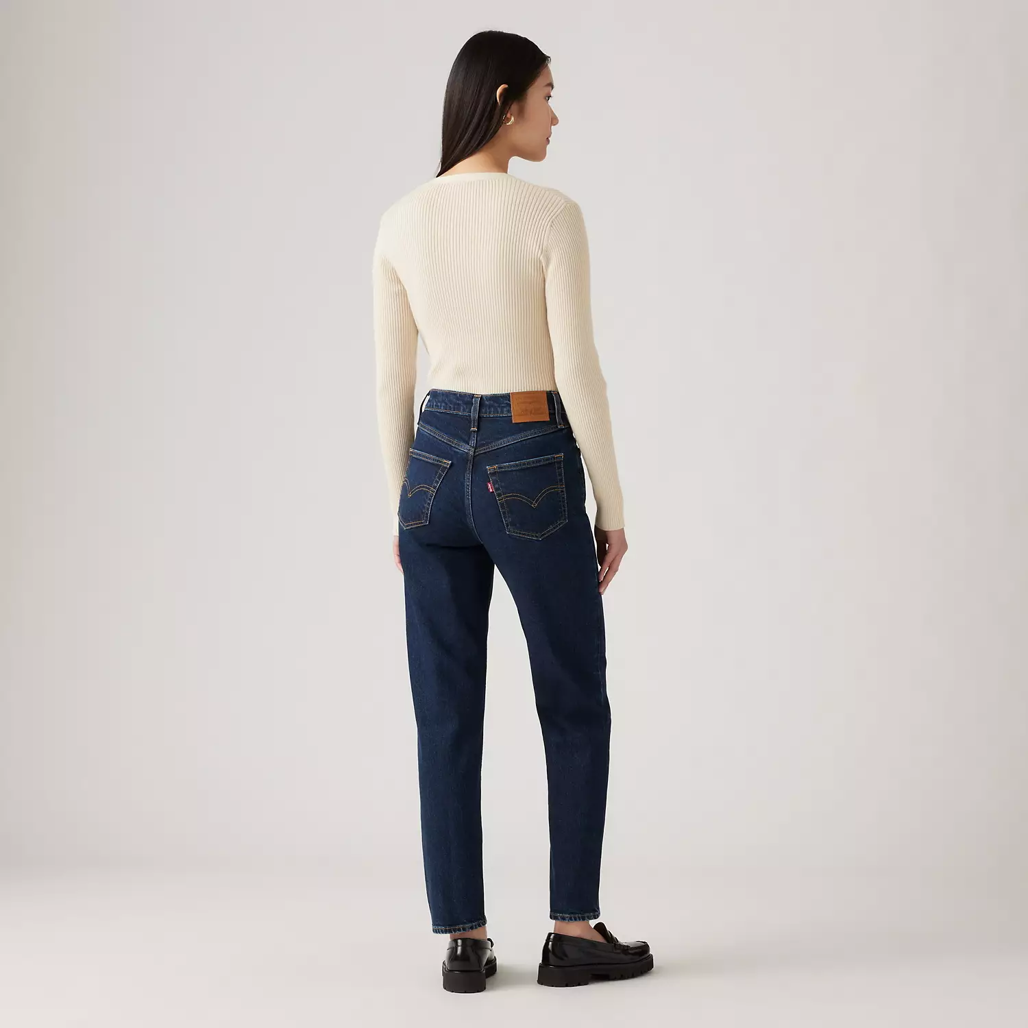 Женские джинсы мамы 80-х годов Levi's, цвет Eroded Way - Dark Wash — фото 3