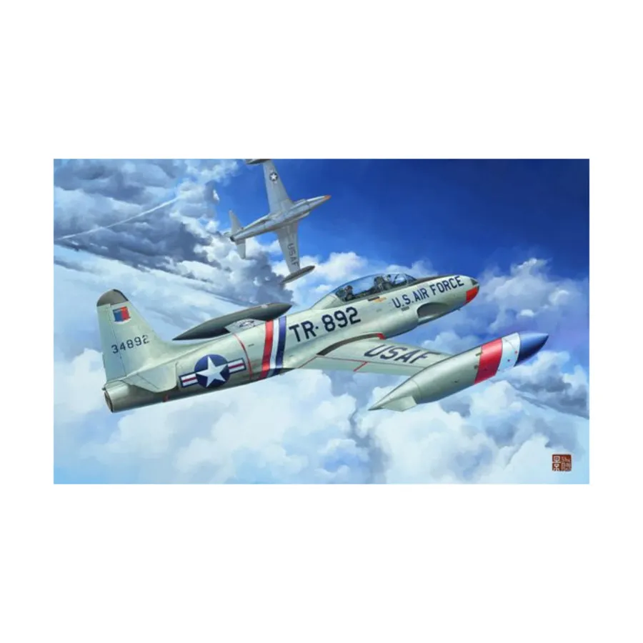 

ВВС США Т-33А «Падающая звезда» — ранняя версия, Lion Roar Models - Post-WWII Aircraft (1:48)