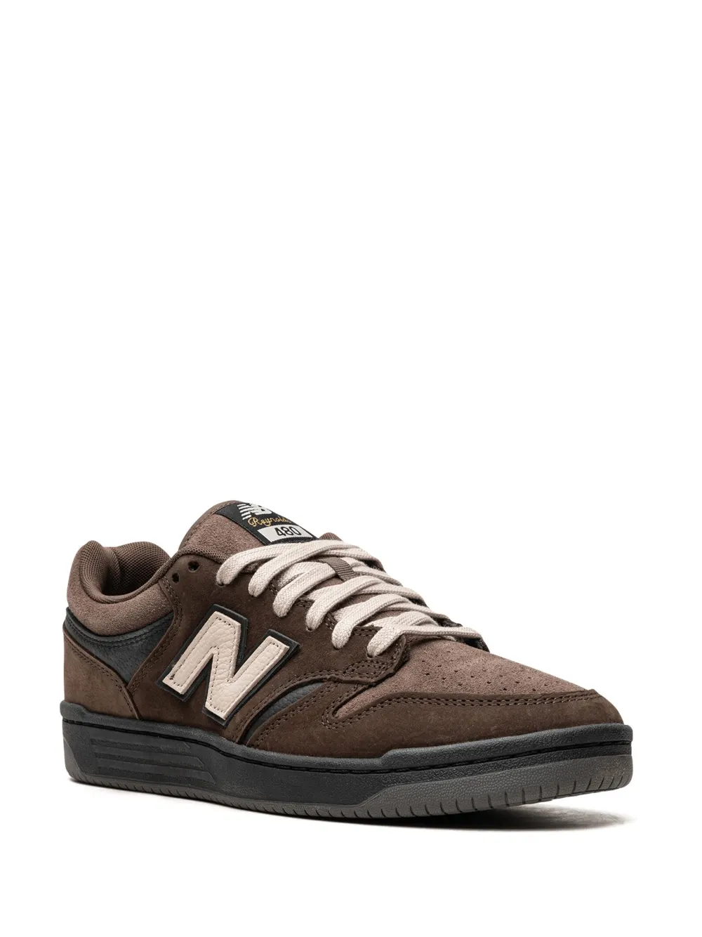 Кроссовки 480 из коллаборации с Andrew Reynolds NEW BALANCE, коричневый — фото 2