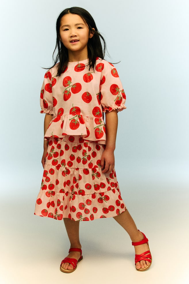 

Многоярусная юбка H&M, мультиколор