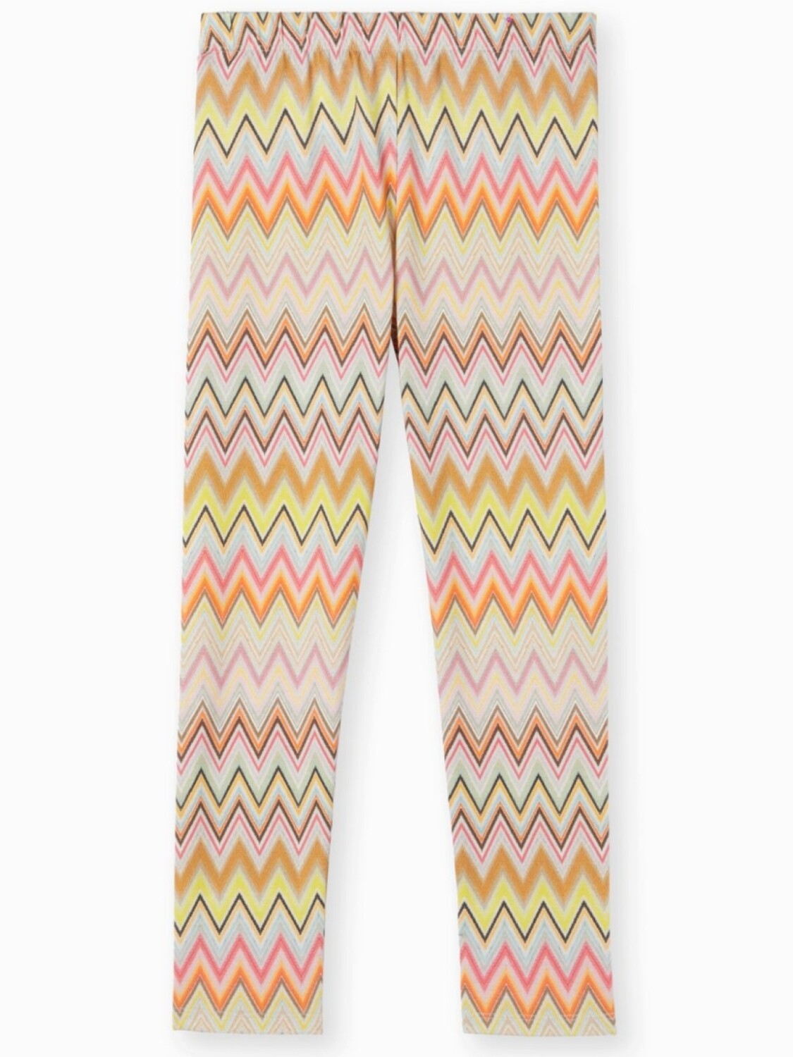 

Missoni Kids леггинсы с зигзагообразным принтом, нейтральный цвет