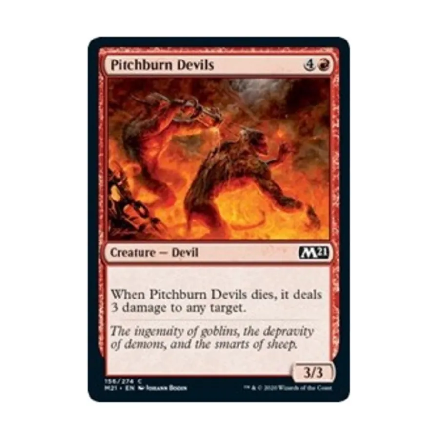 

CCG Питчберн Девилз (К), MTG - Core Set 2021