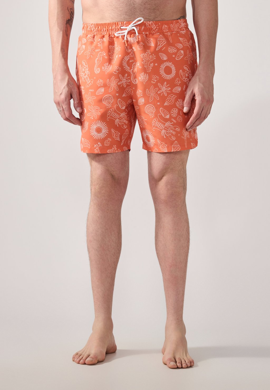 

Пляжные шорты Pier One by Zalando, красный