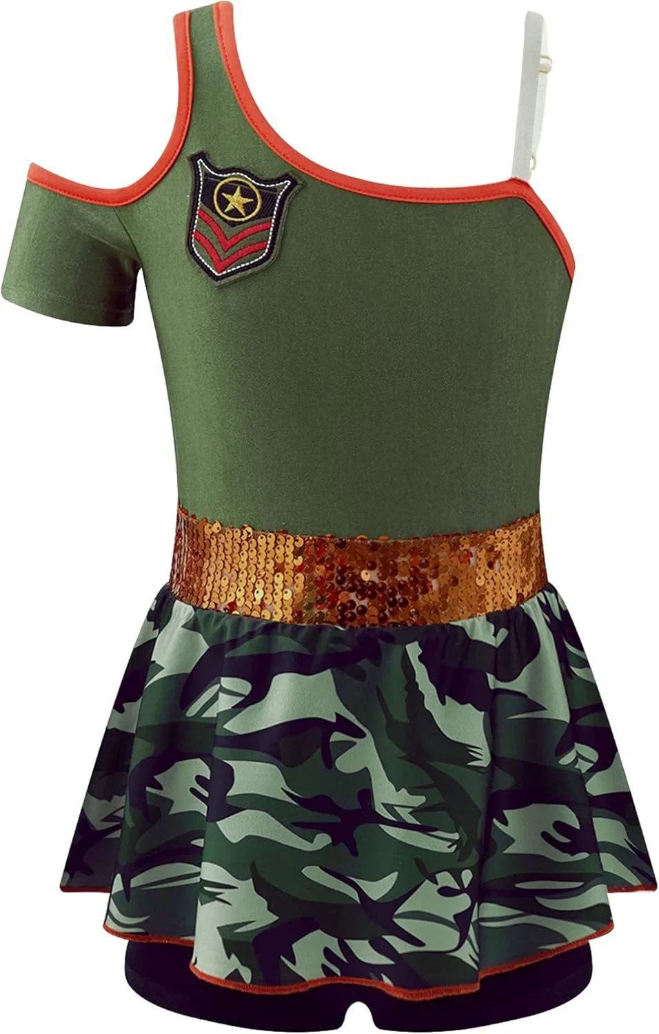 Детский спортивный костюм с камуфляжным принтом FEESHOW, 2 предмета, Army Green