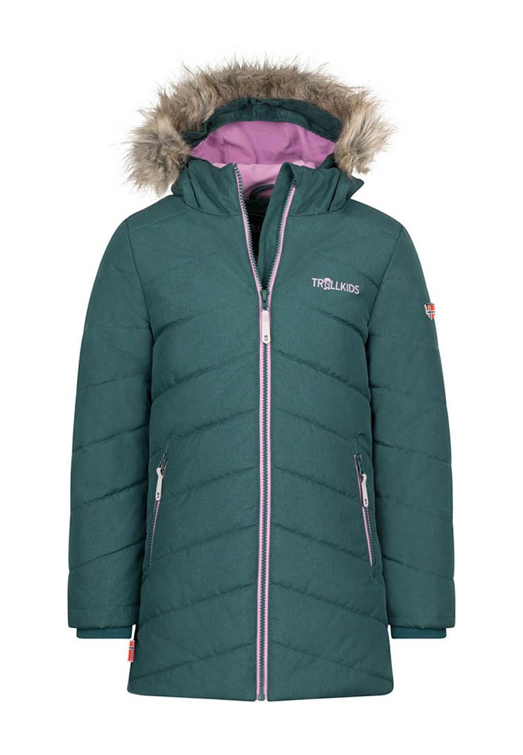 

Зимнее пальто TROLLKIDS LIFJELL, Midnight Petrol/Light Violet/Blue