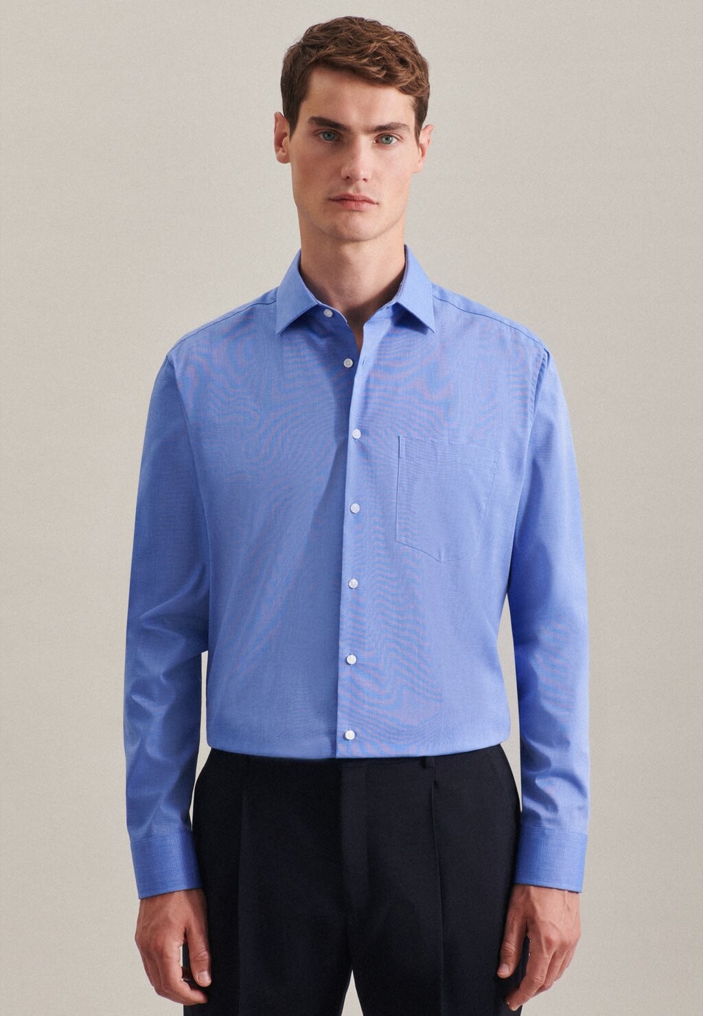 

Деловая рубашка KENT REGULAR FIT Seidensticker, цвет blue