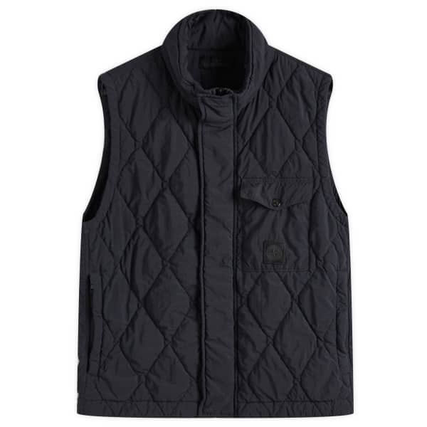 

Жилет Ghost Piece из нейлона Smerigliato Primaloft Stone Island, черный