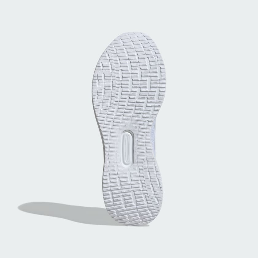 Мужские беговые кроссовки Adidas Runfalcon 5, белый/белый/белый — фото 3