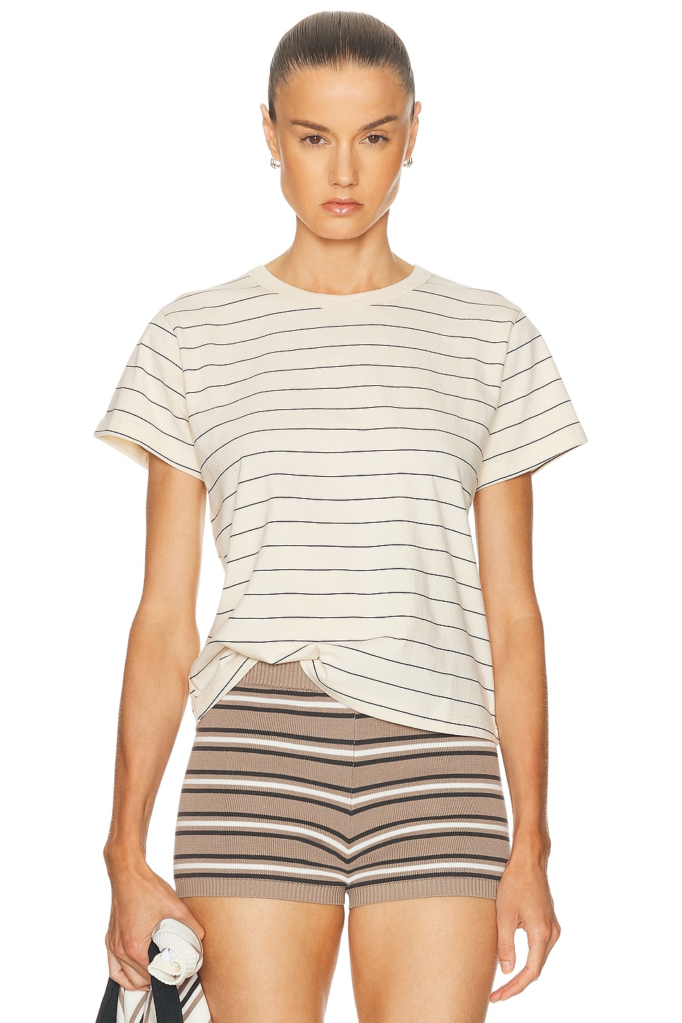 

Футболка Margo Leset, Natural & Midnight Stripe
