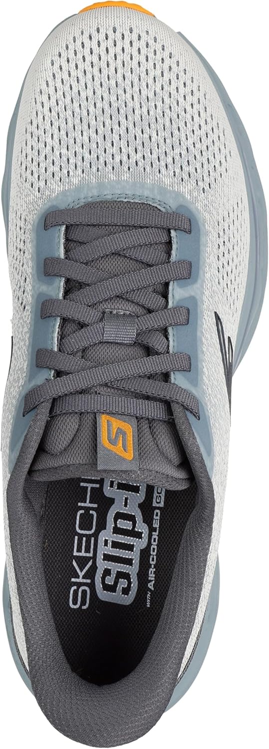 Мужские кроссовки Skechers Go Walk Glide Step 2.0 Maser, без застежек, шалфейный — фото 3