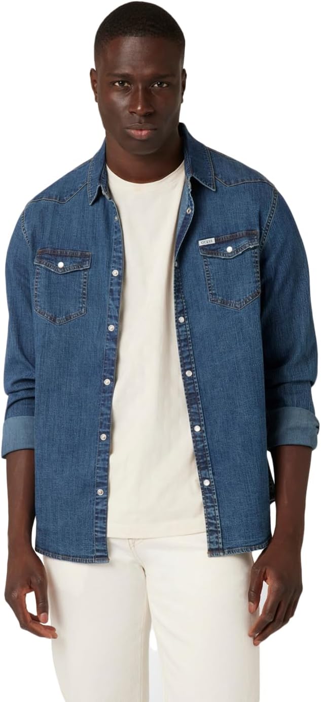 

Джинсовая рубашка GUESS Truckee, Safi