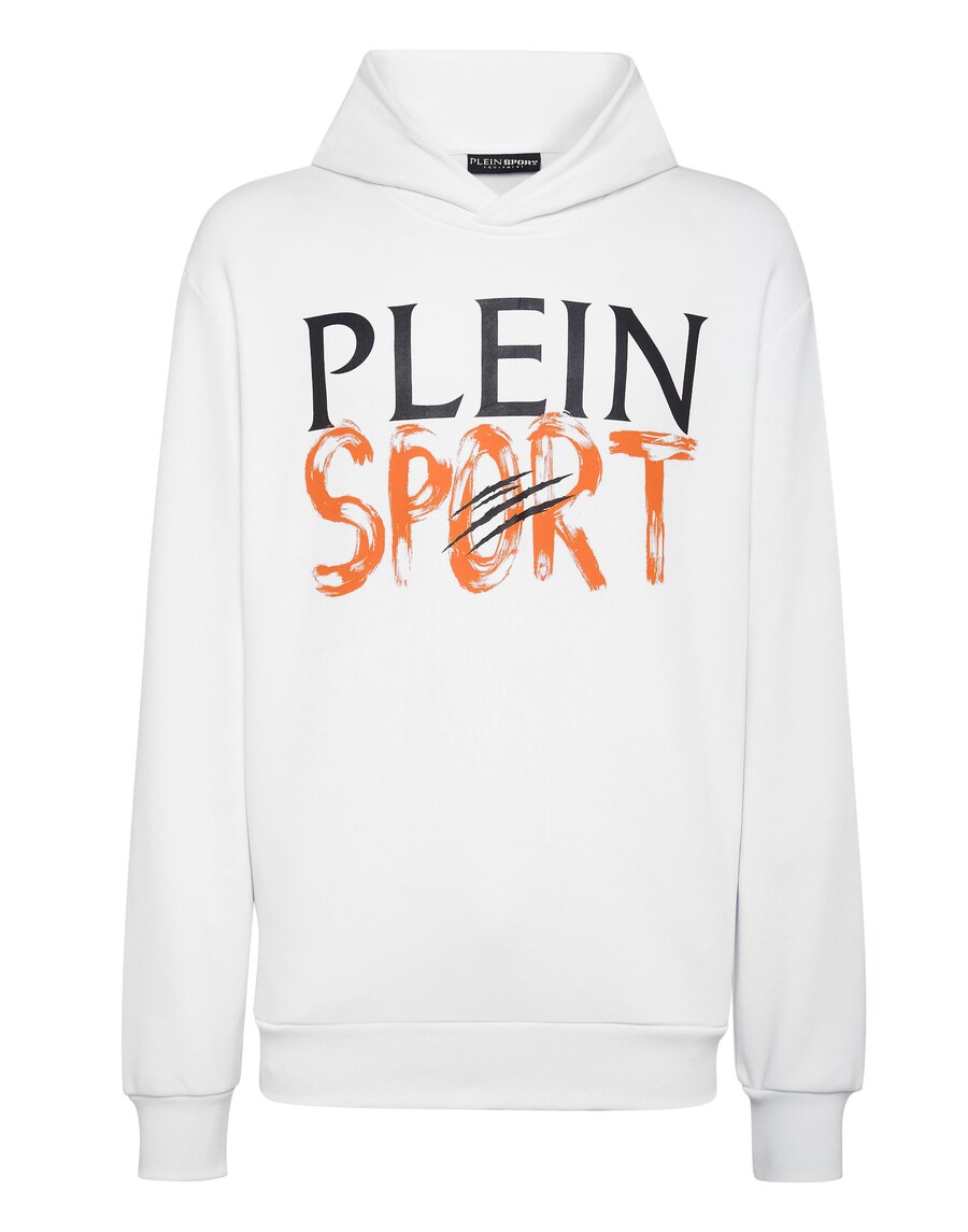 

Толстовка с капюшоном Plein Sport Sweatshirt, белый