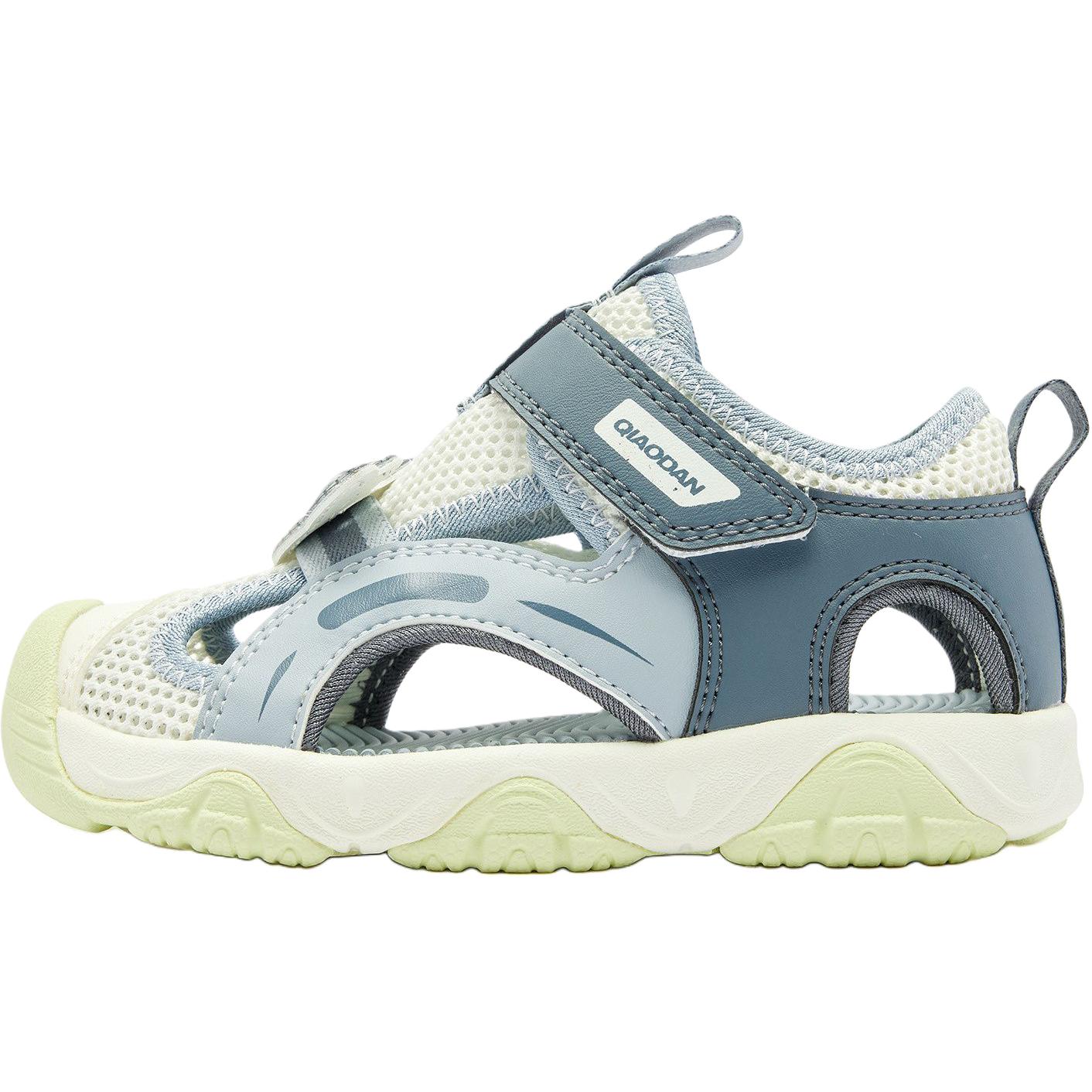 

QIAODAN Антискользящие износостойкие низкие детские ботинки Sail Feather Blue/Arctic Blue