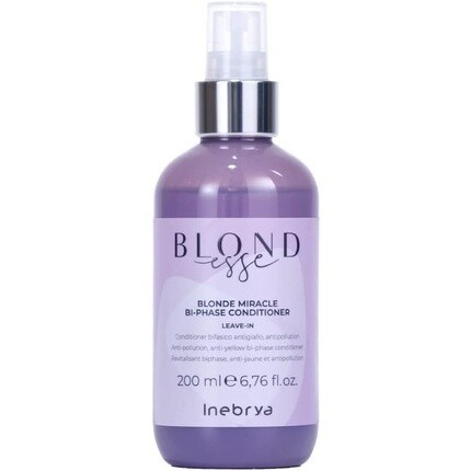 

Двухфазный кондиционер Blondesse Blonde Miracle 200 мл несмываемый, Inebrya