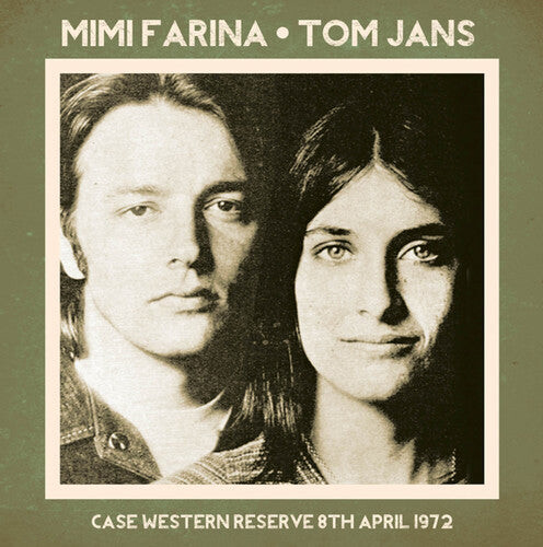 

CD диск Farina, Mimi / Jans, Tom: Case Western Reserve 8th April 1972