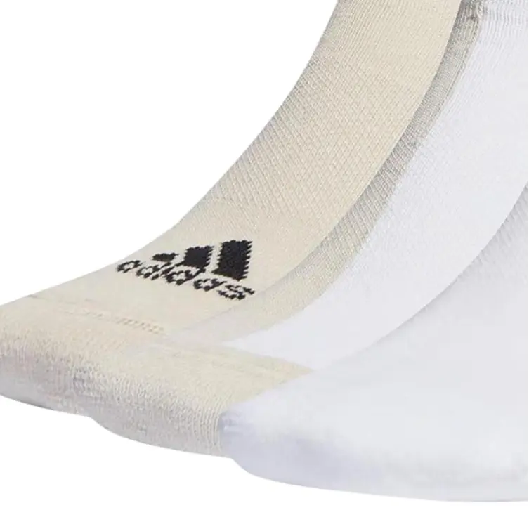 Носки до середины икры Унисекс 3 пары Adidas, 3 пары (Белый+Бокситовый коричневый+Чёрный) — фото 2