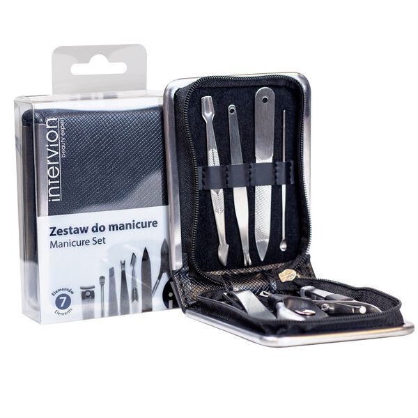 

Маникюрный набор, 1 комплект Inter Vion Black leather