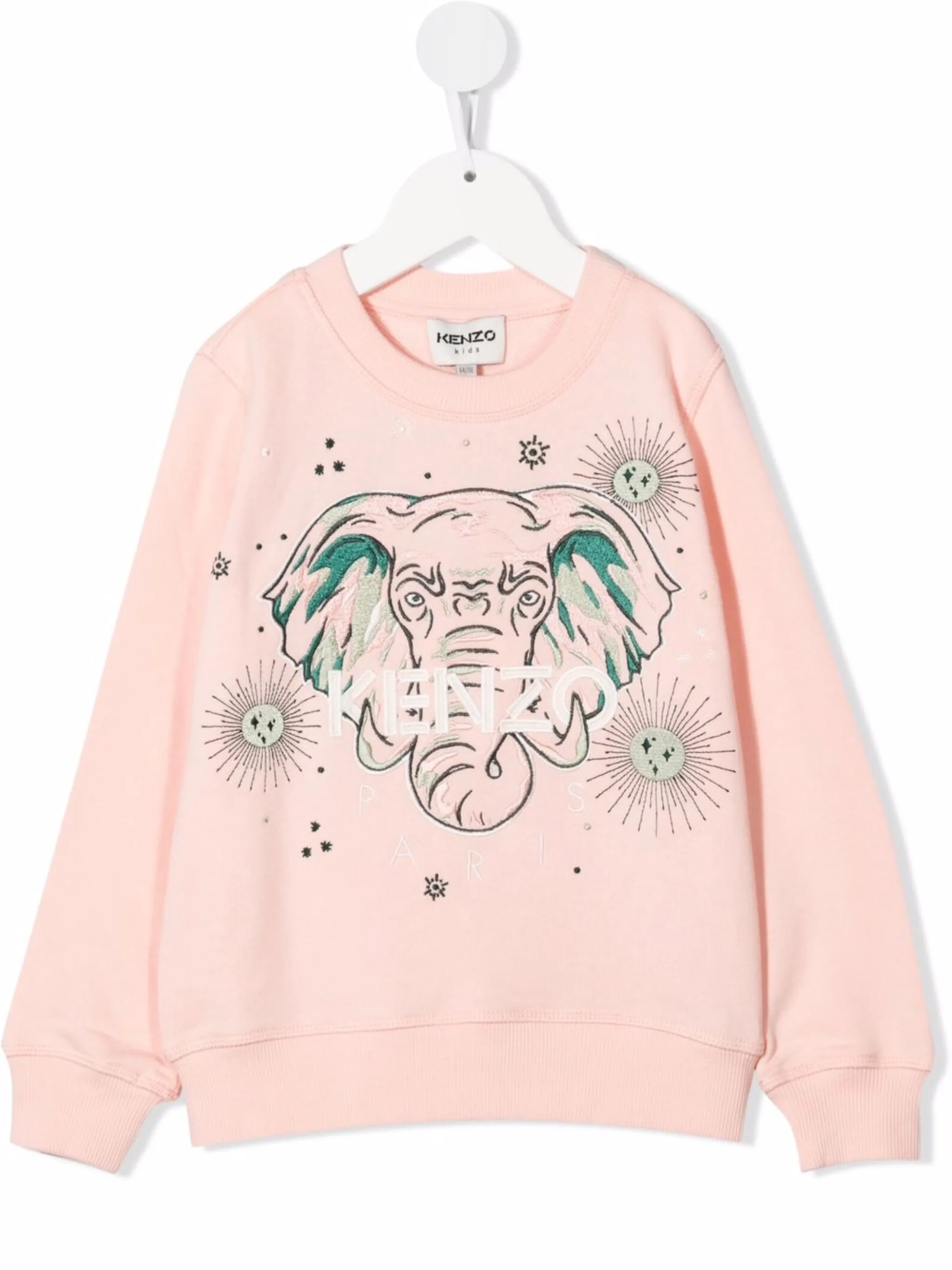 

Толстовка с принтом Kenzo Kids, розовый