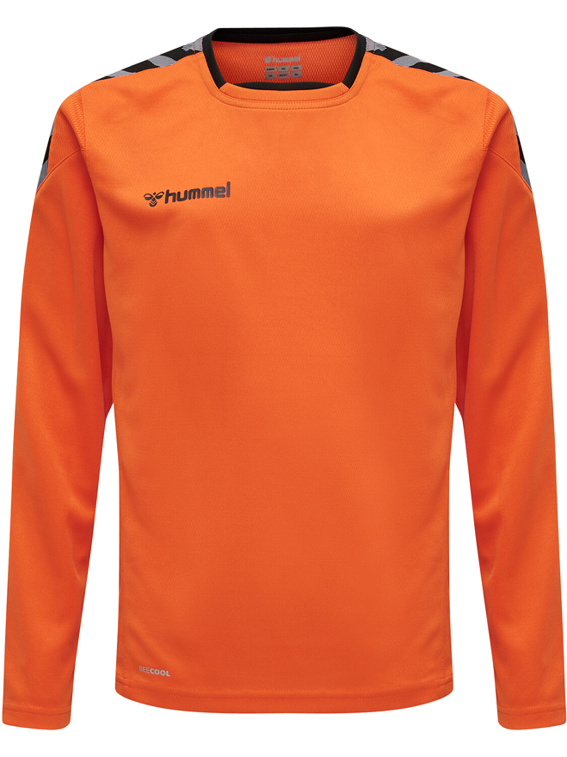 

Футболка Hummel Trikot L/S Hmlauthentic Kids Poly Jersey L/S, цвет TANGERINE