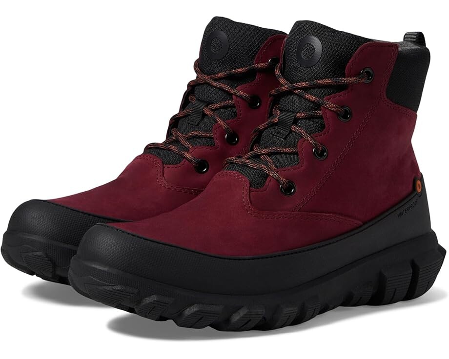 

Ботинки Bogs Cedar Mid Lace, цвет Garnet