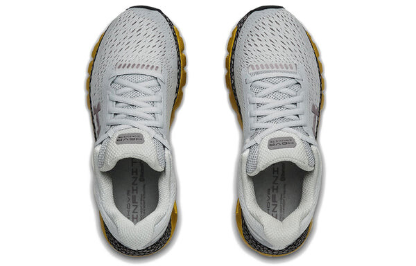 Кроссовки hovr infinite 2 grey/yellow Under Armour, серый — фото 4