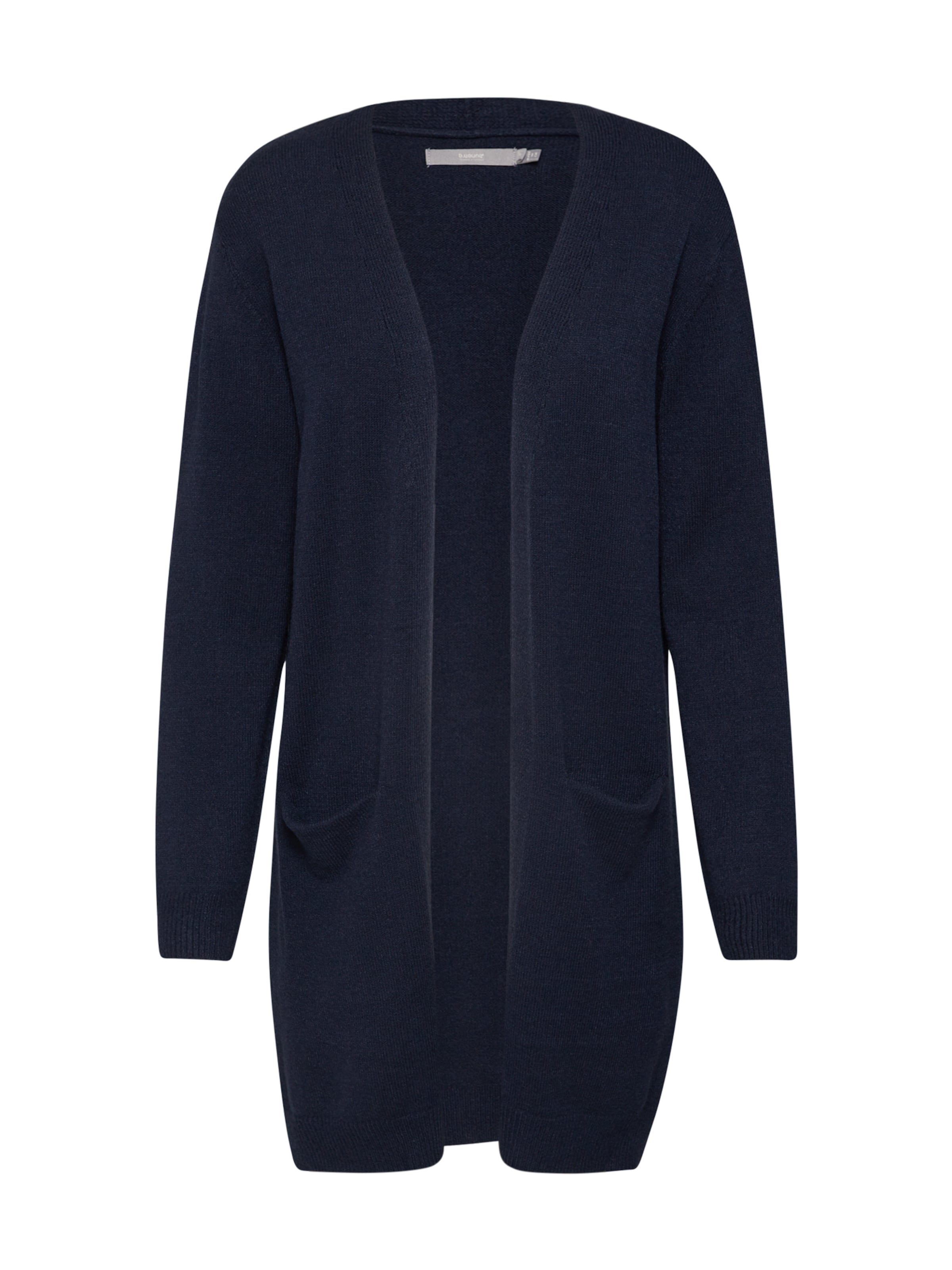 

B.young Вязаный кардиган 'Nonina' в морском синем цвете