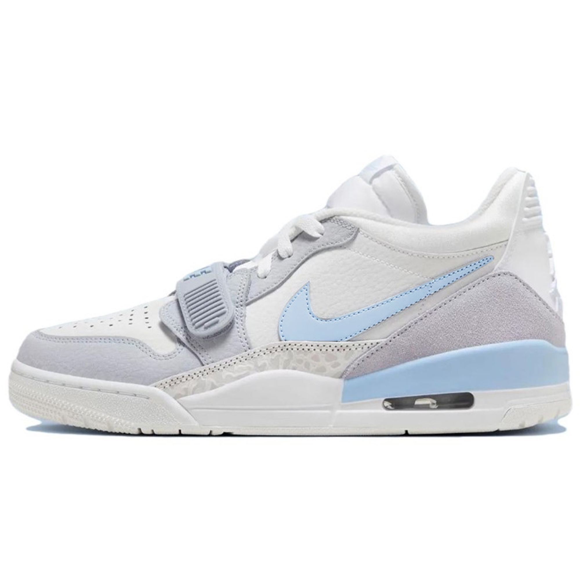 

Legacy 312 Противоскользящие Износостойкие Низкие Винтажные Баскетбольные Кроссовки Мужские Небесно-Голубые Jordan