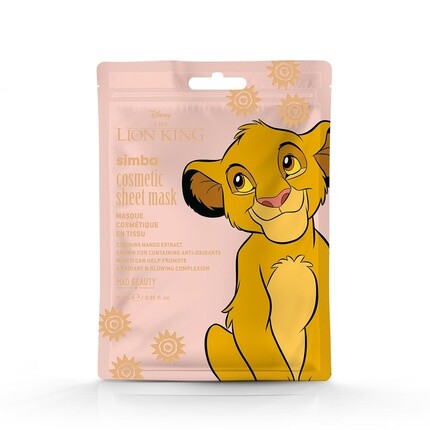 Тканевая маска Mad Beauty — Simba «Король Лев» — фото 3