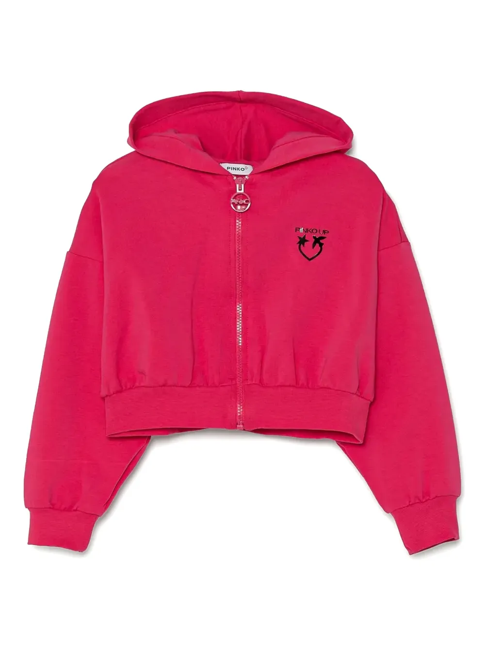 

Худи с аппликацией Love Birds Pinko Kids, розовый