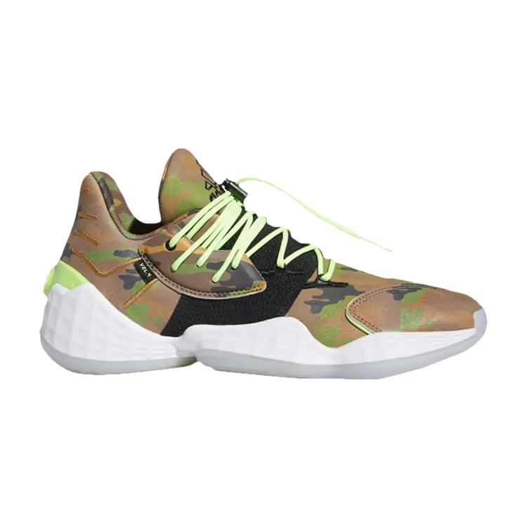 

Кроссовки Adidas Daniel Patrick x Harden Vol. 4, коричневый/зеленый