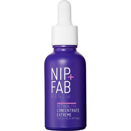 

Ретинол Fix Concentrate Extreme 10% с комплексом замедленного высвобождения, бакучиолом, пептидами и увлажняющим комплексом, 30 мл, Nip+Fab
