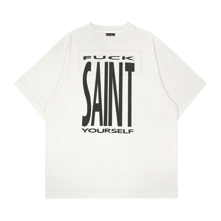 

Футболка SAINT Mxxxxxx Saint Short-Sleeve Tee, White