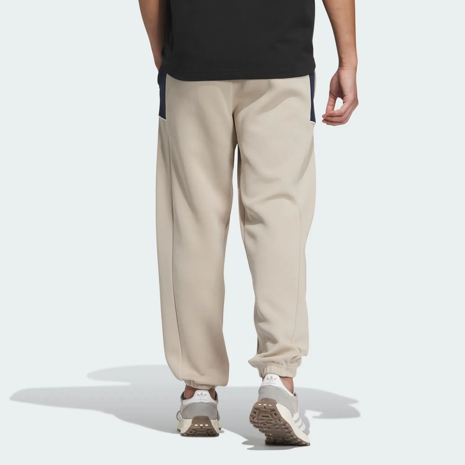 Вязаные спортивные брюки мужские Light Umber Moderate Cuffed Adidas Originals, светло-umber — фото 4