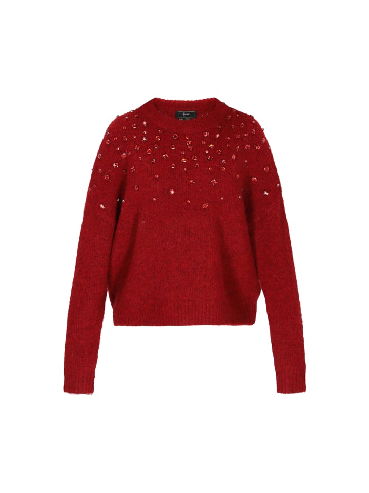 

Faina Женский свитер красного цвета