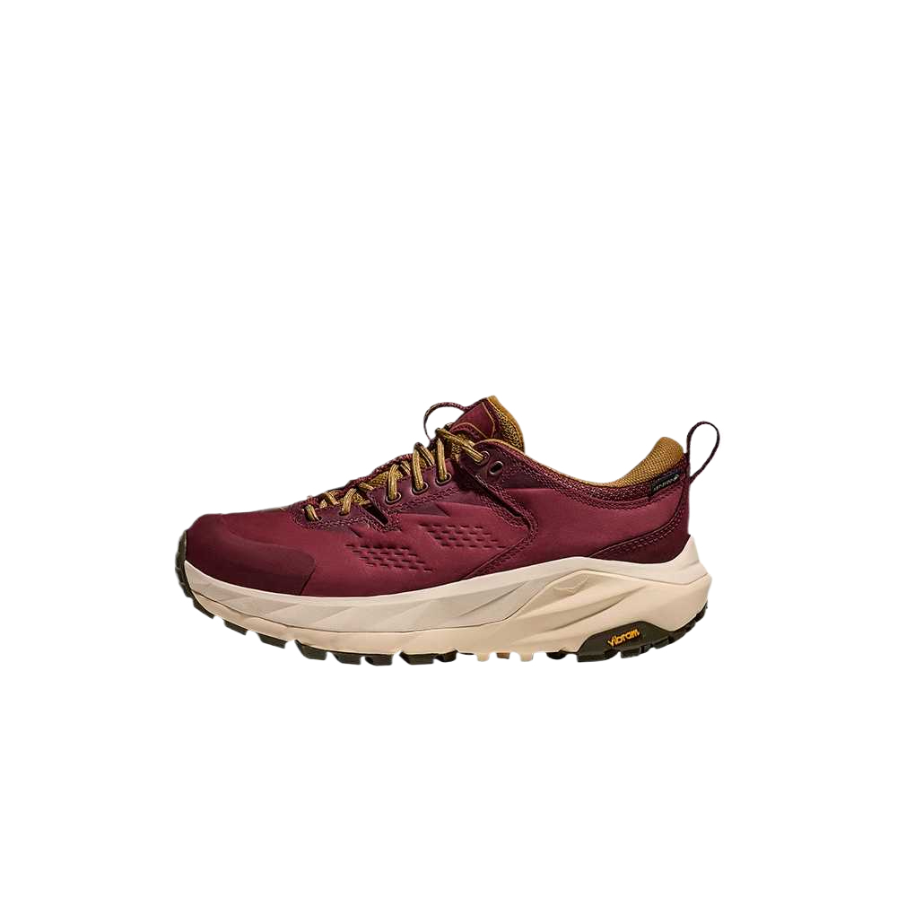 

HOKA ONE ONE Каха устойчивые к истиранию противоскользящие низкие треккинговые ботинки унисекс тёмно-красный/слоновая кость, цвет Dark Red/Ivory White