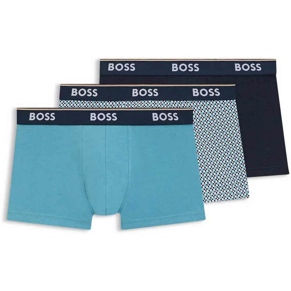 

Боксеры 3 шт BOSS Power Desig, разноцветный